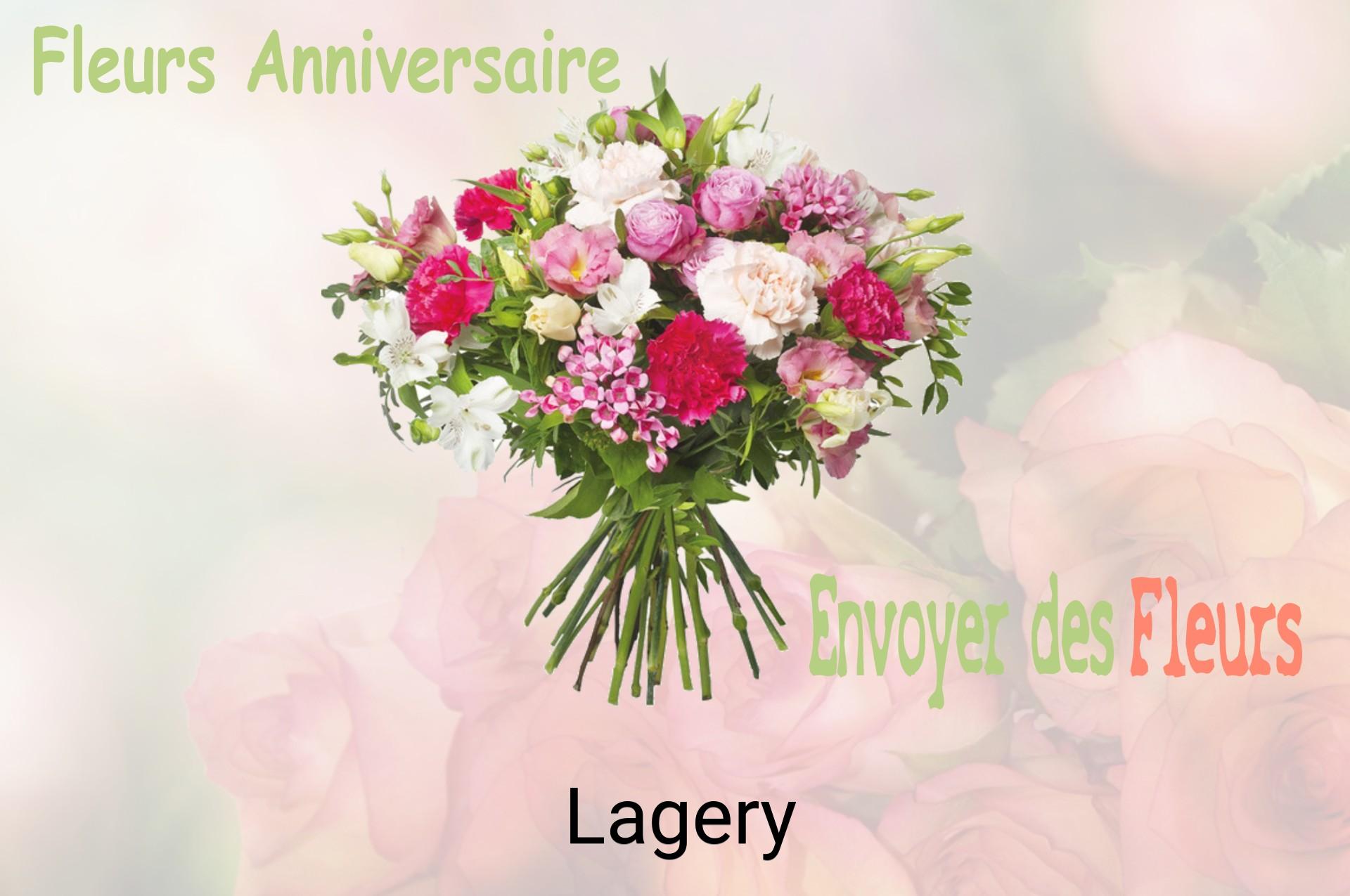 Bouquet de fleurs d’anniversaire livré à Lagery